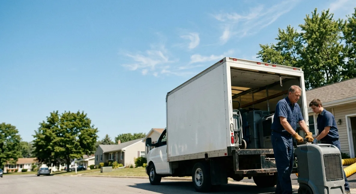 Water Damage Cleanup in La Crescent, MN near me